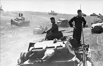 PzKpfw III 13-й дивизии в Польше, 1 июня 1941 года