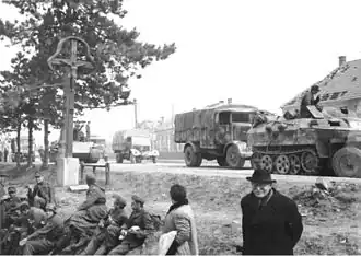 Отступление германских войск из Венгрии