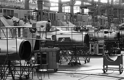 Ремонт истребителей МиГ-21