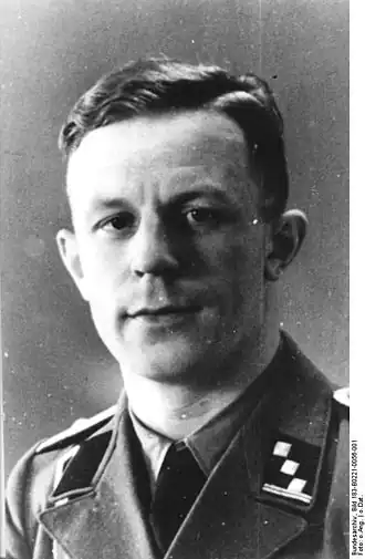 Теодор Зевеке, фотография 1943 года из Федерального архива Германии