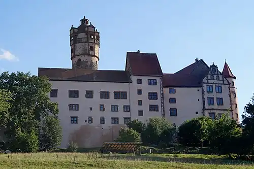 Фасад княжеской резиденции