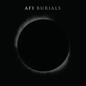 Обложка альбома AFI «Burials» (2013)