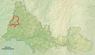 Бузулукский район на карте