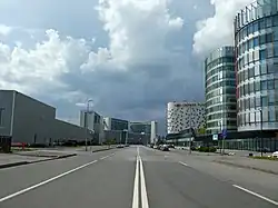 Вид на запад