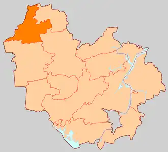 Быковское сельское поселение на карте