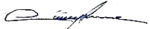 Изображение автографа