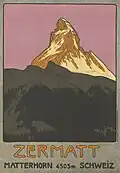 Плакат «Церматт» (1908)