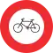 Verbot für Radfahrer/Accès interdit aux cycles/Transito vietato alle biciclette