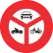 Verbot für Motorwagen, Motorräder und Motorfahrräder/Circulation interdite aux voitures auto mobiles