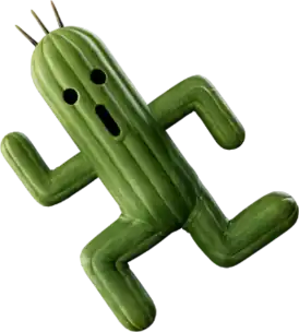 Кактуар в игре Final Fantasy VII Remake