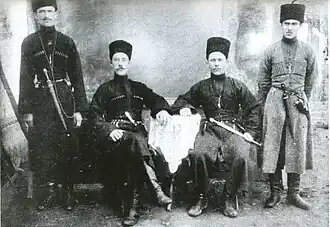 Х. Куржиев, Нури Цагов, Г. Куржиев, А. Шогенцуков