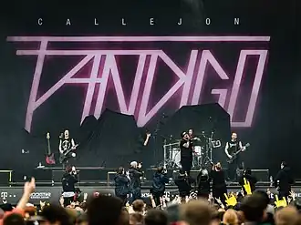 Callejon на концерте в 2018 году