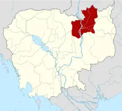 Стынгтраенг на карте