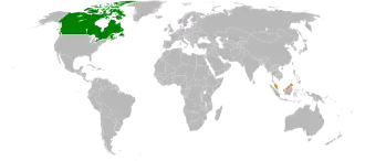 Канада и Малайзия