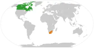 Канада и ЮАР