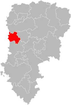 Шони на карте