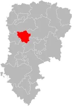 Тернье на карте