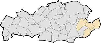 Кантон Лефоре в составе округа