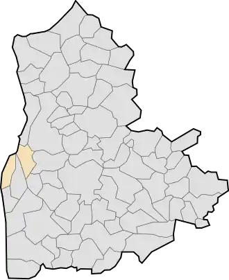 Кантон Портель в составе округа