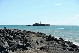 Остров Бреску, вид с пирса Кап д’Агд, Эро