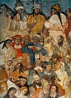 Страшный суд. Грешники, деталь