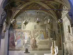 «Капелла Чуда». Фреска К. Росселли