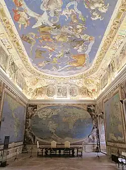 «Комната карты мира» (Sala del Mappamondo)