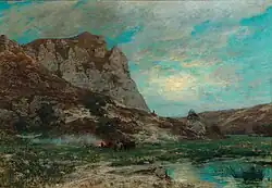 Солдаты на привале.