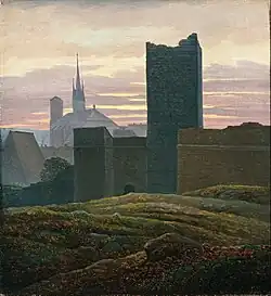 Замок в Эгере, 1824, Норвежская национальная галерея, Осло