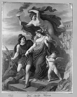 Прощание с Еленой. 1863. Холст, масло. Музей фюрера в Линце (архивная фотография) — фонд Германского исторического музея