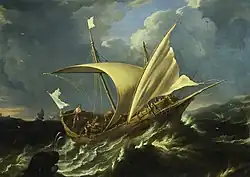 Иона и кит. Холст, масло. Национальный морской музей, Гринвич, Лондон