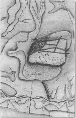 План крепости Петра Кеппена