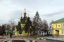 Вид на внутренний двор собора