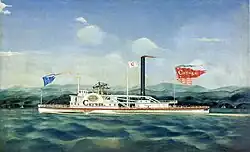 Пароход Cayuga