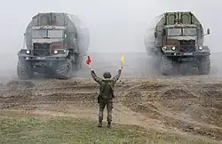 Подготовка к сбросу речных звеньев.