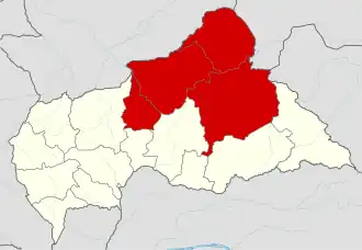 Территории, на которые претендует Республика Логон