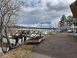 Бывшая лодочная станция в центральном парке