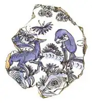 Şabrandan aşkarlanmış keramika nümunəsi