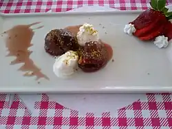 Турецкий десерт из сушёного инжира