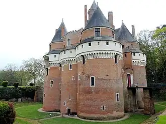 Вид замка с юго-западной стороны