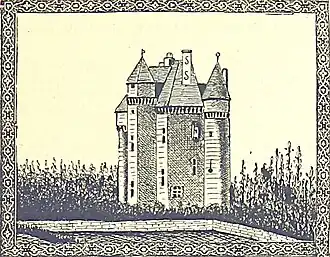 Замок на иллюстрации 1894 года
