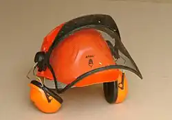 Наушники на каске