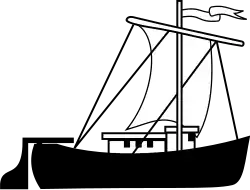 Рыбацкая шаланда.