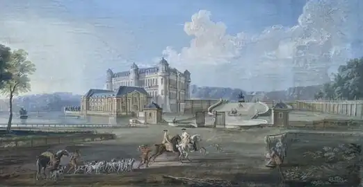 Замок Шантильи, XVIII век