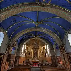 Интерьер часовни Нотр-Дам