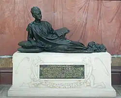 Надгробие художницы Нели Жакмар-Андре, Часовня аббатства Шали