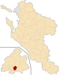 Кантон на карте департамента Шаранта Приморская