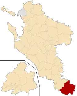 Кантон на карте департамента Шаранта Приморская