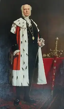 Портрет Чарльза Лоусона написанный Джоном Грэхэм-Гилбертом (John Graham-Gilbert) в 1860-х