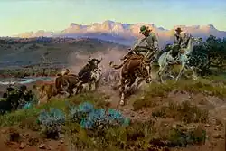 «Загон скота на Масселшелле» (1919)